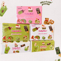 Giấy Ăn 4 Lớp 360 Tờ TEDDY BEAR Essential Softness, Khăn Giấy Rút Lụa Trắng Mịn,Dai Dày Mềm Mịn