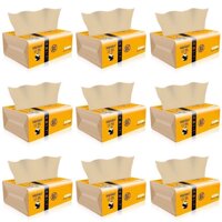 Giấy ăn gấu trúc sợi tre siêu dai 15 gói an toàn khi sử dụng, giấy ăn an toàn không chất tẩy trắng