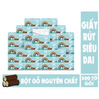 Giấy Ăn Giấy Rút Cầu Vồng XinMier Chuẩn Xịn
