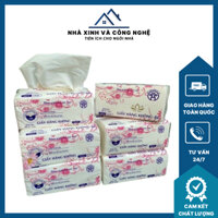 Giấy Ăn, Giấy Vệ Sinh, Giấy Rút Hàng Không Cao Cấp Loại 3 Lớp X 300 Tờ Mỗi Gói (Sỉ 10 Bịch)