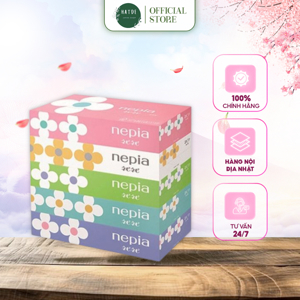 Giấy ăn Nepia Nhật Bản 5 hộp x 160 tờ