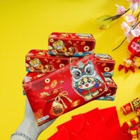 Giấy Ăn Sipiao Tết 2024, Giấy Ăn Rút 4 Lớp, Giấy Sipiao Siêu Dai Mềm Mịn Thùng 20 Gói