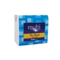 Giấy Ăn Tessa Multi Vuông 200 Tờ