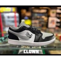 giày (ẢNH THẬT VIDEO) Giày sneaker Jordan 1 shadow low xám đen thấp cổ P09 giày e.e