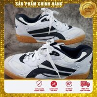 GIẦY ASIA TRẮNG - NAM NỮ ĐẾ KẾP VẢI DÙ - GIÀY CẦU LÔNG BÓNG CHUYỀN