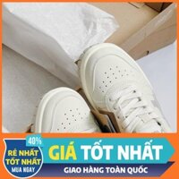 Giày Asics Court MZ Cream Black Gum, Giày Asics Nam nữ bản cao cấp full phụ kiện a