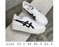 Giày ASICS trắng sọc đen