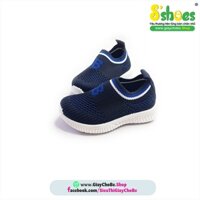 Giày ba ta thun cổ viền tròn chữ B 3726