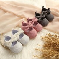 Giày baby quai dán đính nơ JASMINE BABY