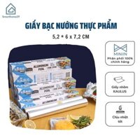 Giấy Bạc Nướng Thực Phẩm, Màng Nhôm Nướng Thịt, Bảo Quản Thức Ăn Nồi Chiên Không Dầu, Lò Nướng 30cmx5,10,20m - Hàng Chính Hãng MINIIN - 30cm20m