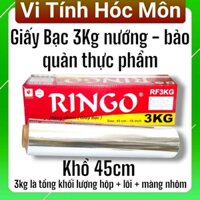 GIẤY BẠC NƯỚNG THỰC PHẨM RINGO RF SIZE 45 CM CÂY 3 KG phụ kiện hóc môn