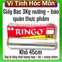 GIẤY BẠC NƯỚNG THỰC PHẨM RINGO RF SIZE 45 CM CÂY 3 KG vi tính 2t quận 12