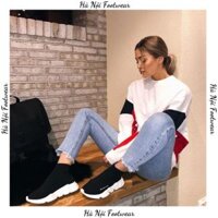 Giày Balenciaga Cổ Cao Nam Nữ, Giày Balenciaga Cổ Bo Chun Nam Nữ Hàng Đẹp Full Box Bill