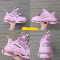 Giày balenciaga phun hồng nhạt hàng 1:1 Xịn Nhất 2020 . A12 hh - Rẻ nhất quả đất * L : : ⁸ :; ` ; , ‣ , $ eͫ