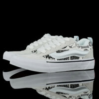 Giày bánh mì thường ngày cổ điển NS graffiti trắng đen-M200