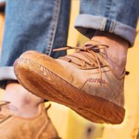 Giày bảo hiểm lao động Nam Chống đập phá Chạm vào Thép Thép Đầu Thịt bò Tendon Dưới Ánh sáng Mùi Mùa hè Máy hàn công việc thoáng khí Bốn mùa