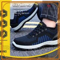 Giày bảo hộ lao động AGOTA Pistol màu xanh đen