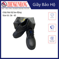 Giày bảo hộ lao động, Chống đinh Chống va đập đủ kích thước Nam Nữ (Đồ Đế Bằng)