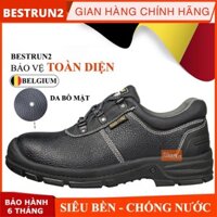 Giày bảo hộ lao động Jogger Bestrun 2 da bò chống đinh, chống thấm nước, chống dầu, hóa chất - Chuẩn bảo hộ S3 Châu Âu
