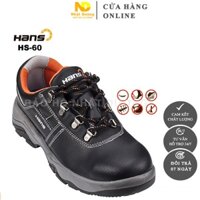 Giày bảo hộ lao động nam nữ siêu nhẹ Hans HS60 hàn quốc kiểu dáng thể thao chống đinh, chống dập ngón