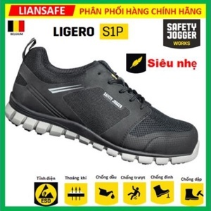 Giày bảo hộ siêu nhẹ Jogger Ligero S1P ESD GBH-17456