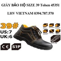 GIÀY BẢO HỘ SIZE 39 Tolsen 45351