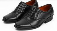 Giày bảo vệ BH26 chất liệu da simili màu đen giá rẻ, Size 43