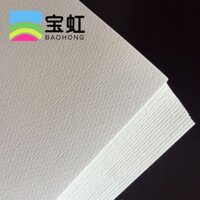 Giấy BaoHong, Bảo hồng vẽ mầu nước, mầu acrylic định lượng 230g, và 300 gam ( Khổ A3, Khổ A4)