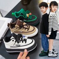 Giày bata cổ lửng cho bé trai và gái hàng QC F1 siêu êm