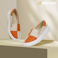 Giày Bata Hạnh Dung HD04655AD ( Màu Bò-Đen-Hồng-Xanh )