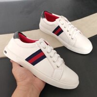 Giày bata nam màu trắng phong cách hàn Quốc, giá rẻ, bền