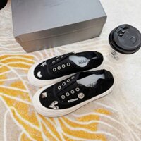 🍁Giày bata nữ đính ticker dễ thương chất mềm êm