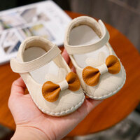 Giày Bé Đế Mềm Giày Đi Bộ Nữ Công Chúa Nhỏ Sandal Giày Bé Tập Đi Chống Rơi