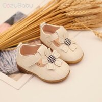 Giày Bé Gái 0-4 Tuổi Đế Da Mềm Xuân Hè Giày Công Chúa Hoa Bé Gái