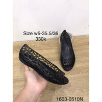 Giày bệt crocs 2hand size w5-36 độ mới cao, hình chụp thật