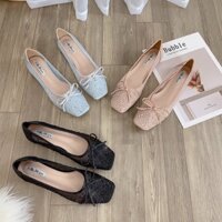 Giày bệt đính đá