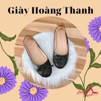 Giày Bệt, Giày Búp Bê Nữ Giá Rẻ Chuẩn Size Phong Cách Hàn Quốc. Giày Nữ Hoàng Thanh A06 Đen.