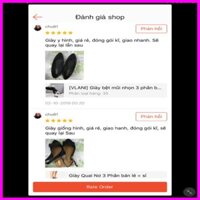 Giày bệt mũi nhọn 3 phân Mã B1