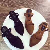 giày bệt mũi nhọn