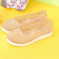 Giày bệt nữ đế bằng thiết kế thoáng khí cho mùa hè