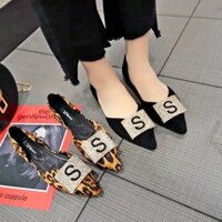 Giày bệt nữ đính đá