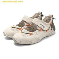 Giày Bệt Nữ Jeep Outdoor Shoes Grey Orange PX241WAS932