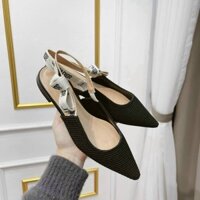 Giầy bệt slingback Dior cao cấp