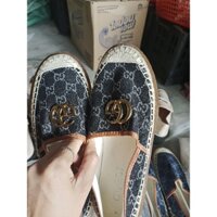 Giày bệt vải jean