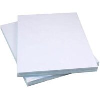 Giấy bìa A4 trắng 180gsm - 5 tờ/xấp