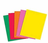 Giấy bìa cứng (bìa Thái) A4 đủ màu 180gsm – 100 tờ/xấp