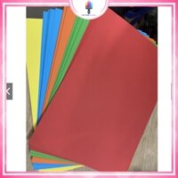 Giấy bìa màu A3 - túi 5 màu (100 tờ)❤️ giấy thủ công mỹ thuật
