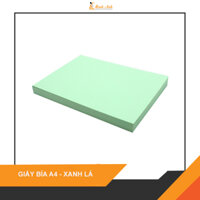 Giấy bìa màu  A4  Xanh lá