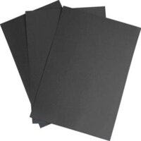 Giấy bìa màu đen A4 DL 160/200gsm - Thếp 100 tờ