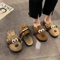 Giày Birkenstock mặt chó dễ thương